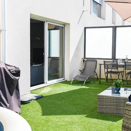 Superbe Appartement Avec Terrasse, Piscine & Parking Prive A Marselha Exterior foto